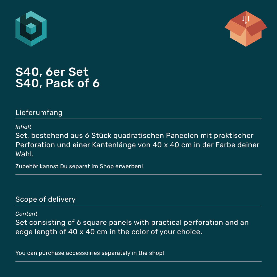 S40 | 6er-Pack
