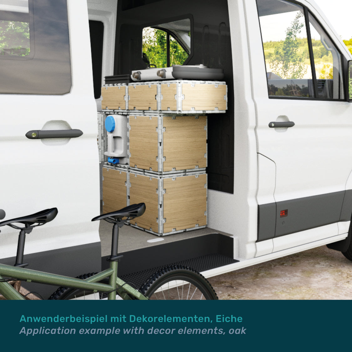 Dekorelement Eiche | Universell einsetzbar