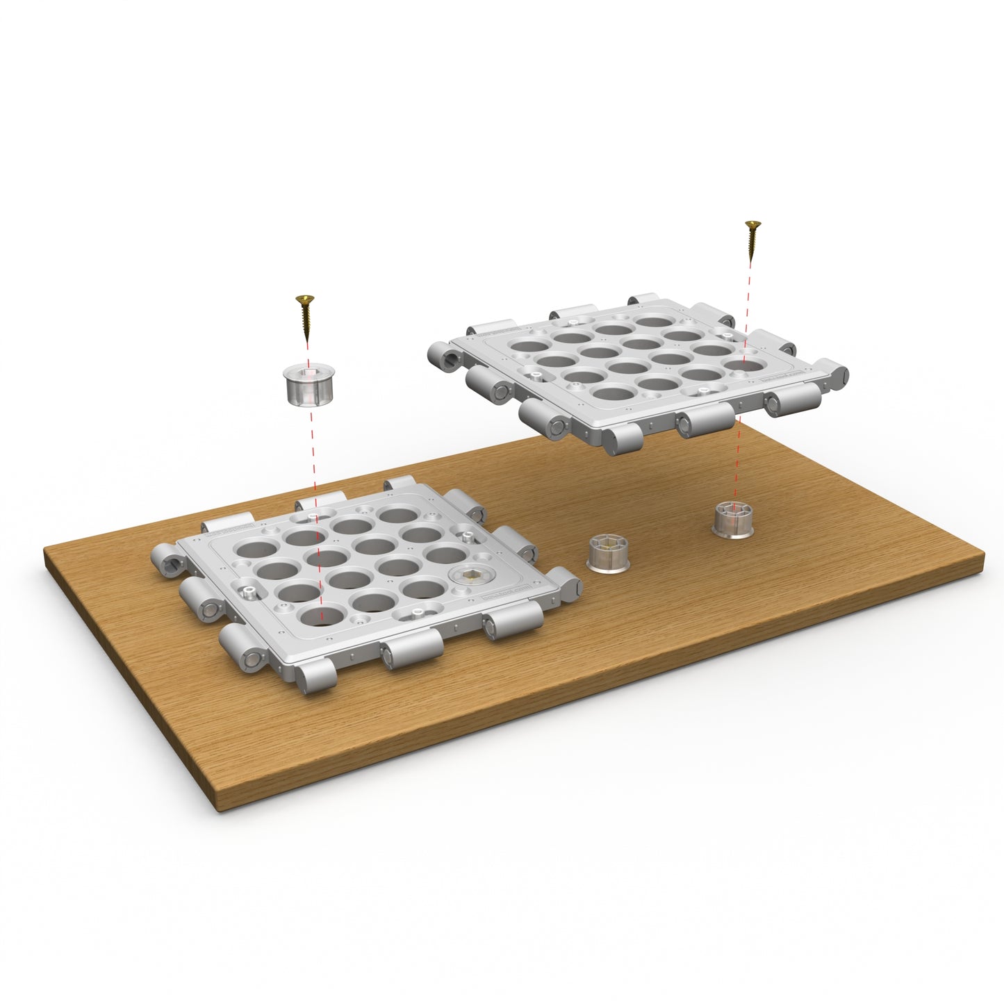 Verbinder-Set | 16er-Pack inkl. Befestigungsmaterial