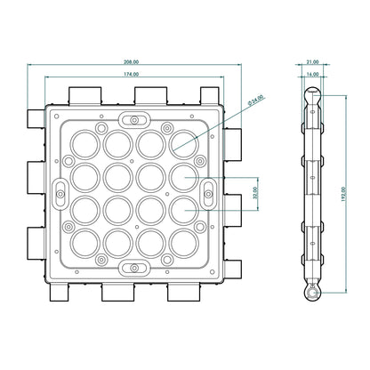 S20 Basic, 12er Set, Anthrazitgrau